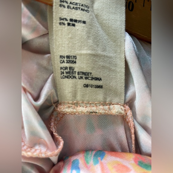 Free people vintage backless midi dress in multi Color - Picture 13 of 15